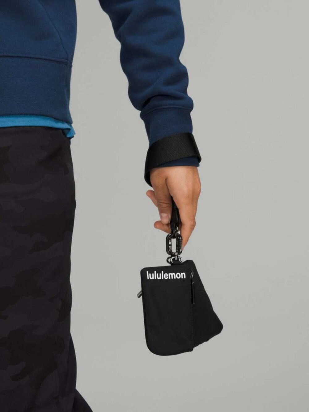 Lululemon Dual Pouch Wristlet Black